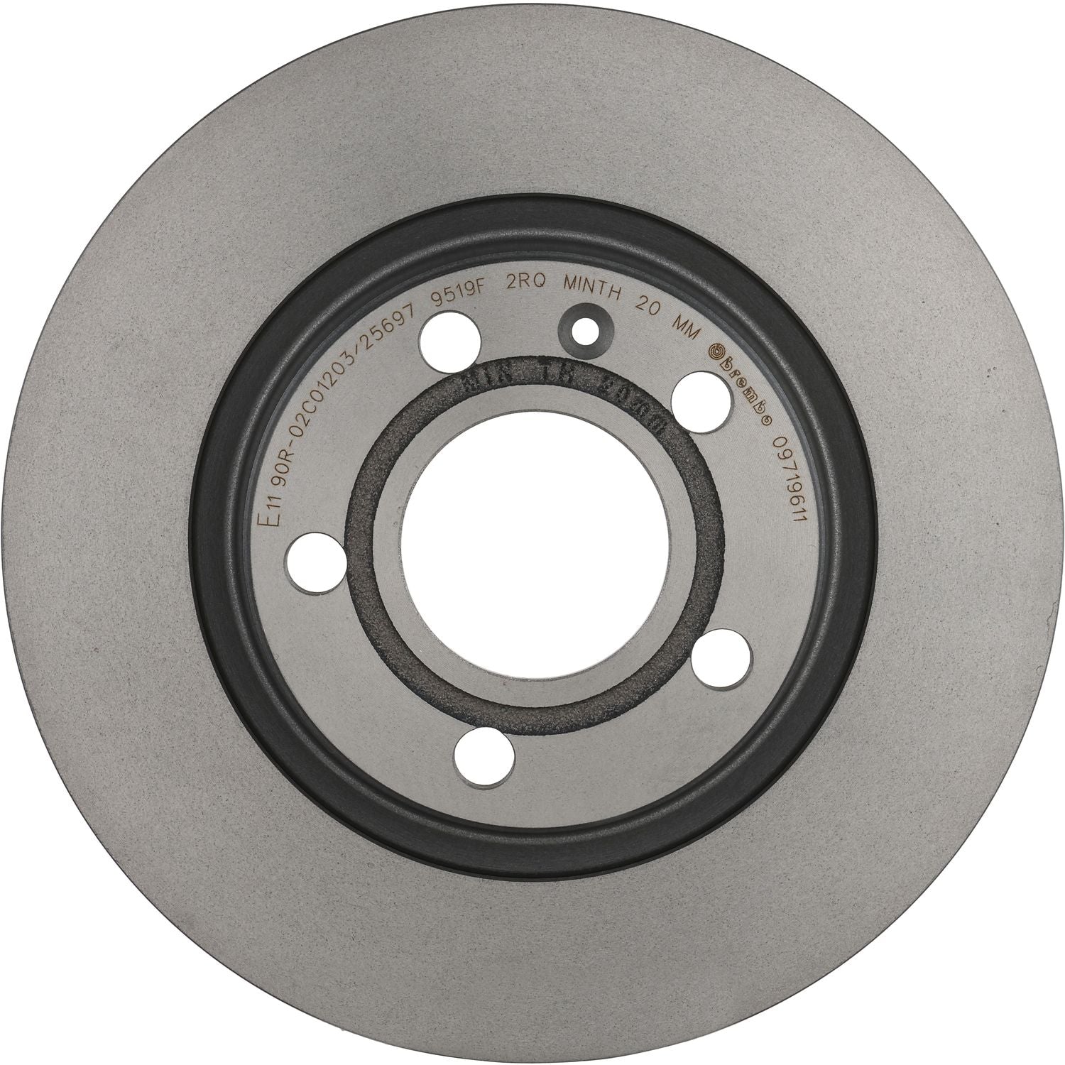 PRIME UV Coated Rear Disc Brake Rotor - 09.7196.11_02