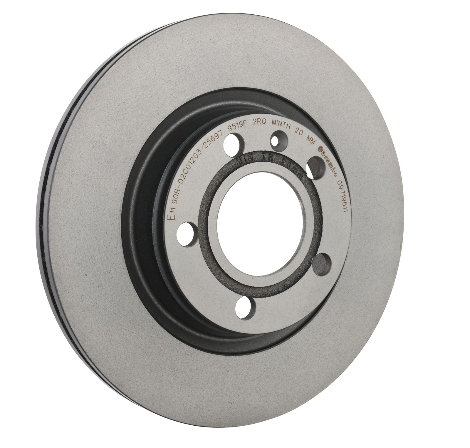 PRIME UV Coated Rear Disc Brake Rotor - 09.7196.11_28