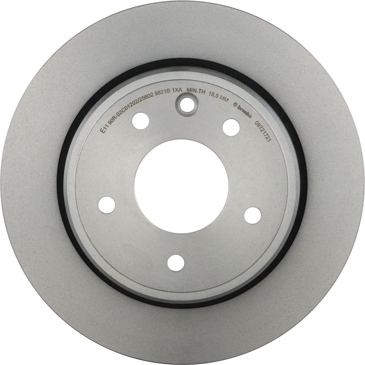 PRIME UV Coated Rear Disc Brake Rotor - 09.7217.21_01
