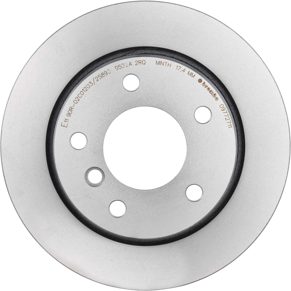 PRIME UV Coated Rear Disc Brake Rotor - 09.7727.11_05