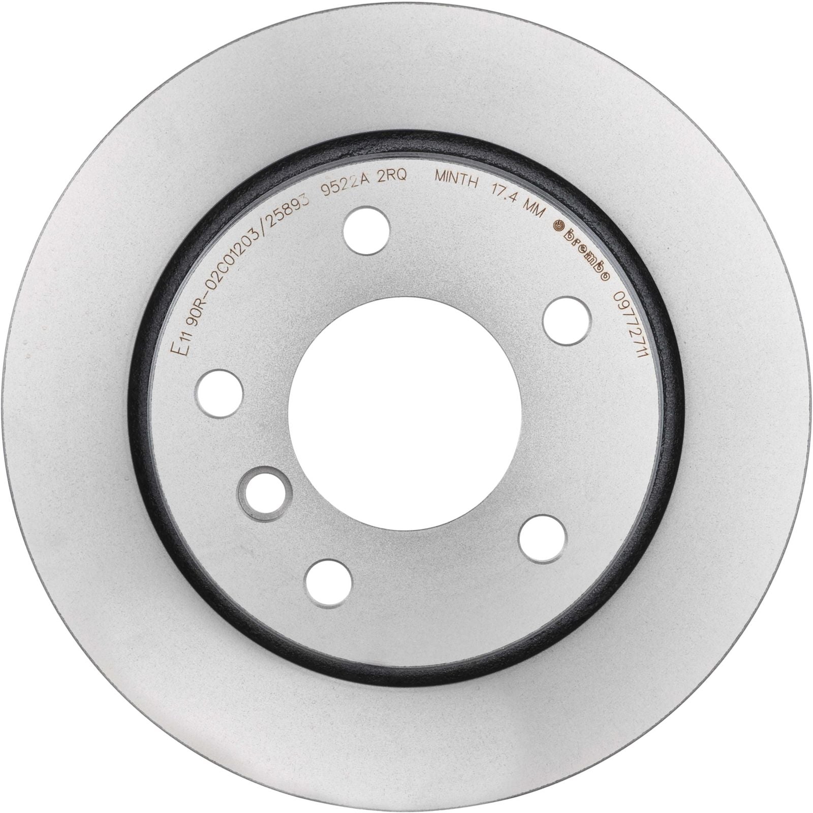PRIME UV Coated Rear Disc Brake Rotor - 09.7727.11_05