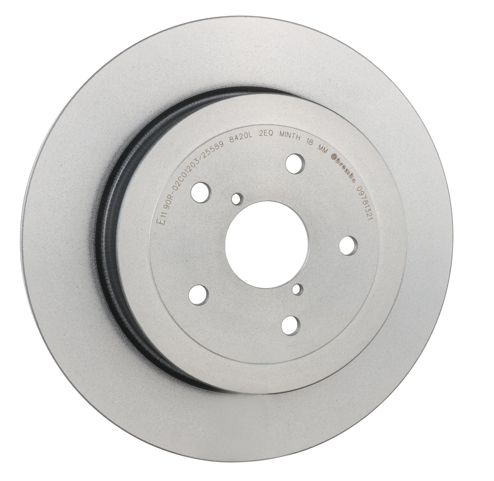 PRIME UV Coated Rear Disc Brake Rotor - 09.7813.21_30