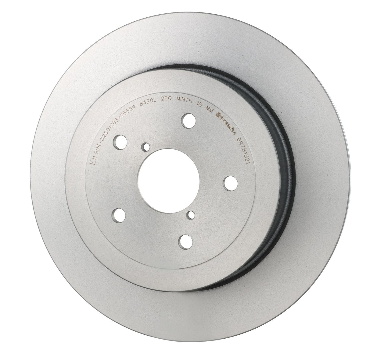 PRIME UV Coated Rear Disc Brake Rotor - 09.7813.21_08
