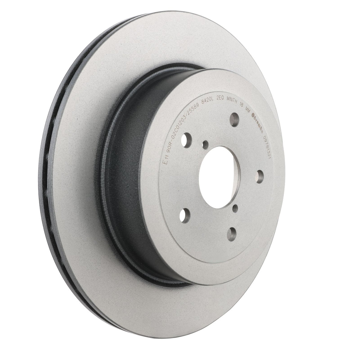 PRIME UV Coated Rear Disc Brake Rotor - 09.7813.21_28
