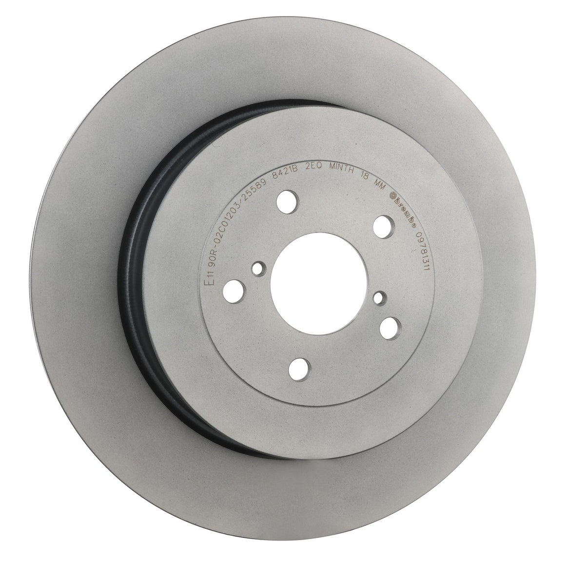 PRIME UV Coated Rear Disc Brake Rotor - 09.7813.11_30