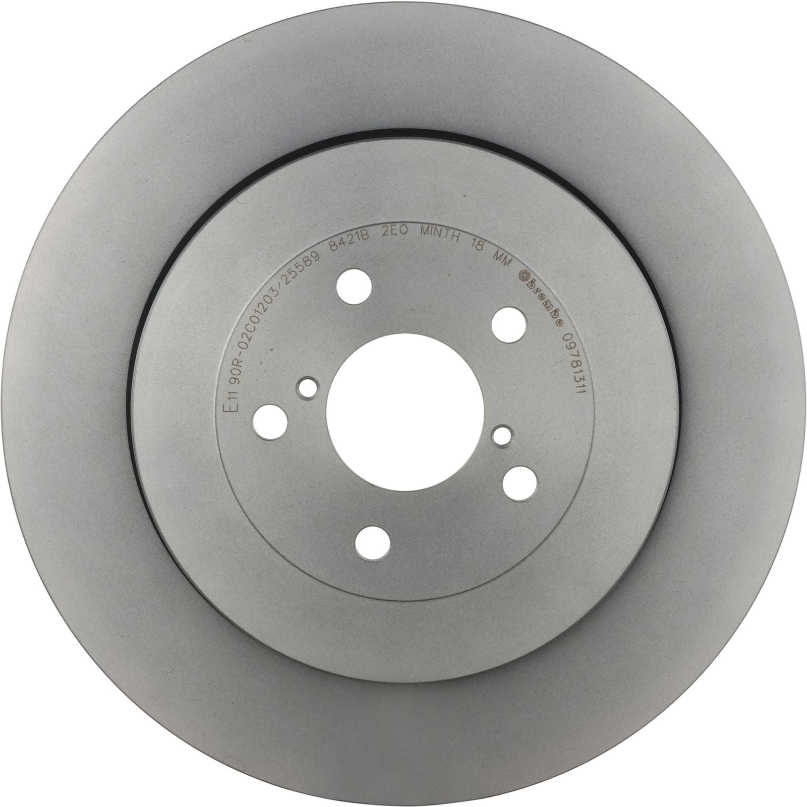 PRIME UV Coated Rear Disc Brake Rotor - 09.7813.11_03