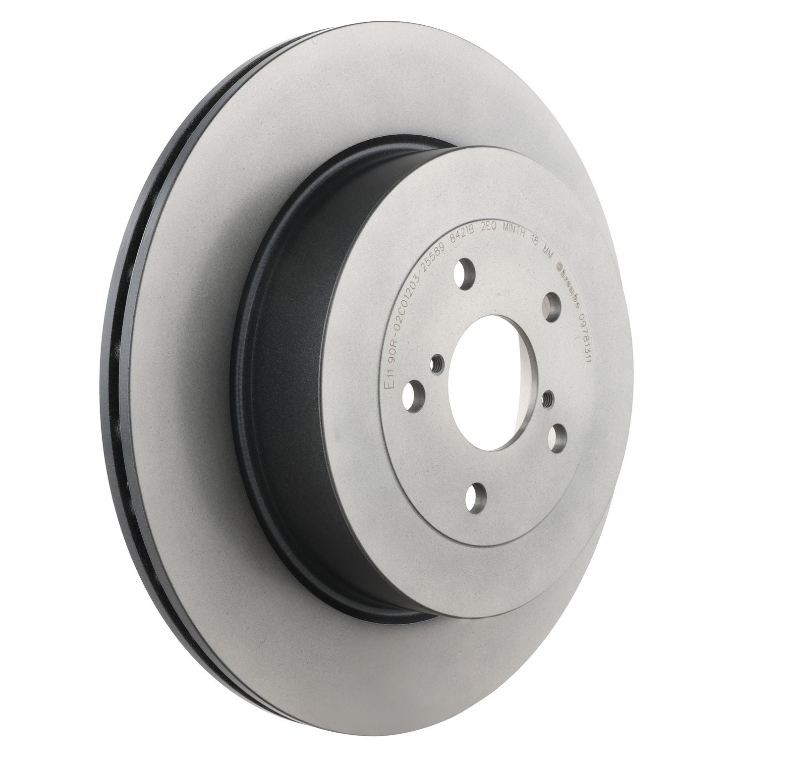 PRIME UV Coated Rear Disc Brake Rotor - 09.7813.11_28