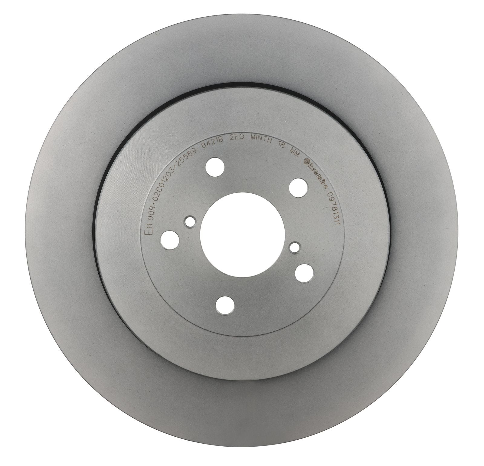 PRIME UV Coated Rear Disc Brake Rotor - 09.7813.11_07