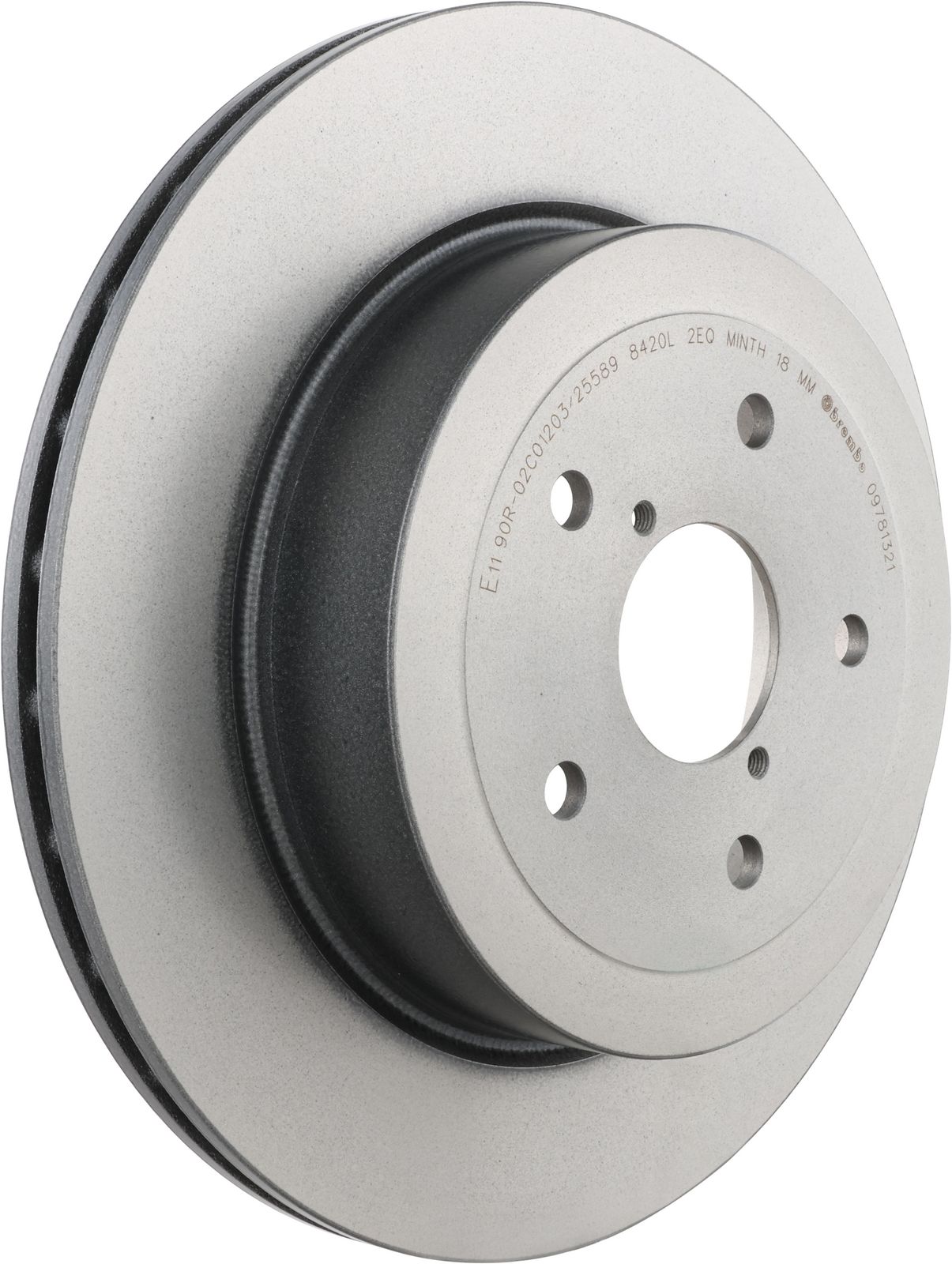 PRIME UV Coated Rear Disc Brake Rotor - 09.7813.21_01
