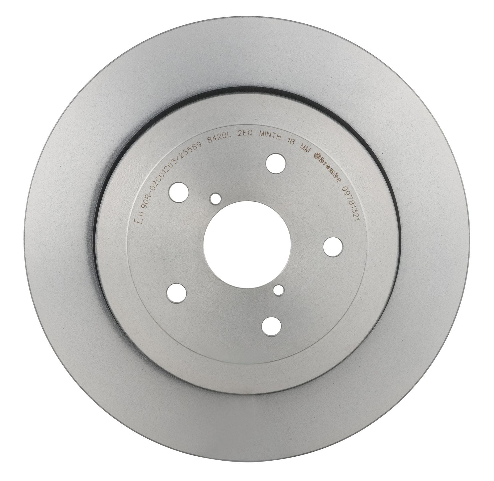 PRIME UV Coated Rear Disc Brake Rotor - 09.7813.21_07