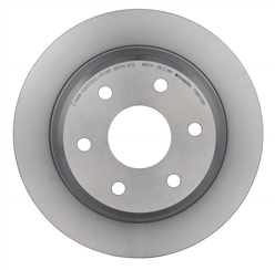PRIME UV Coated Rear Disc Brake Rotor - 09.8608.81_30