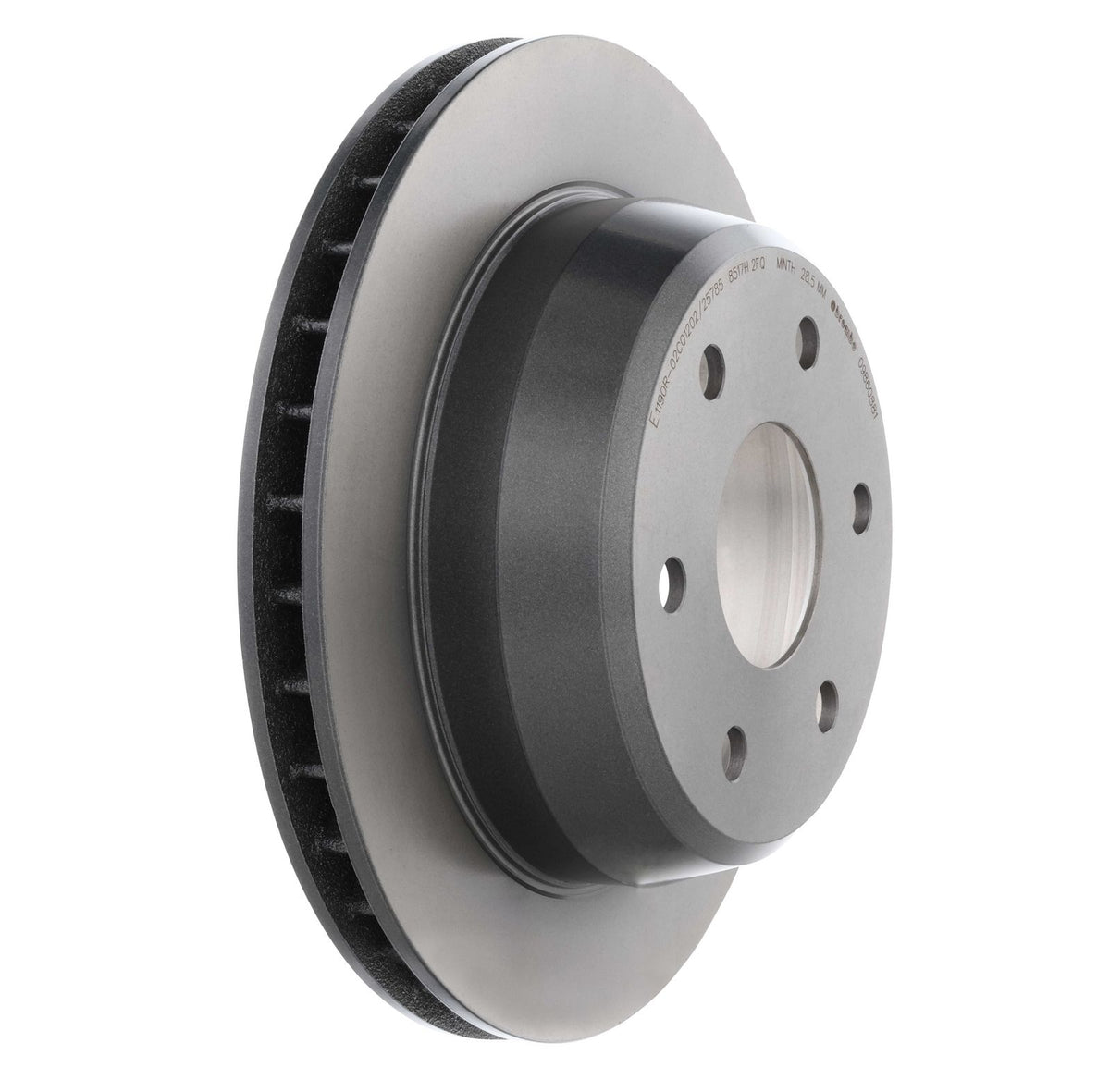 PRIME UV Coated Rear Disc Brake Rotor - 09.8608.81_26