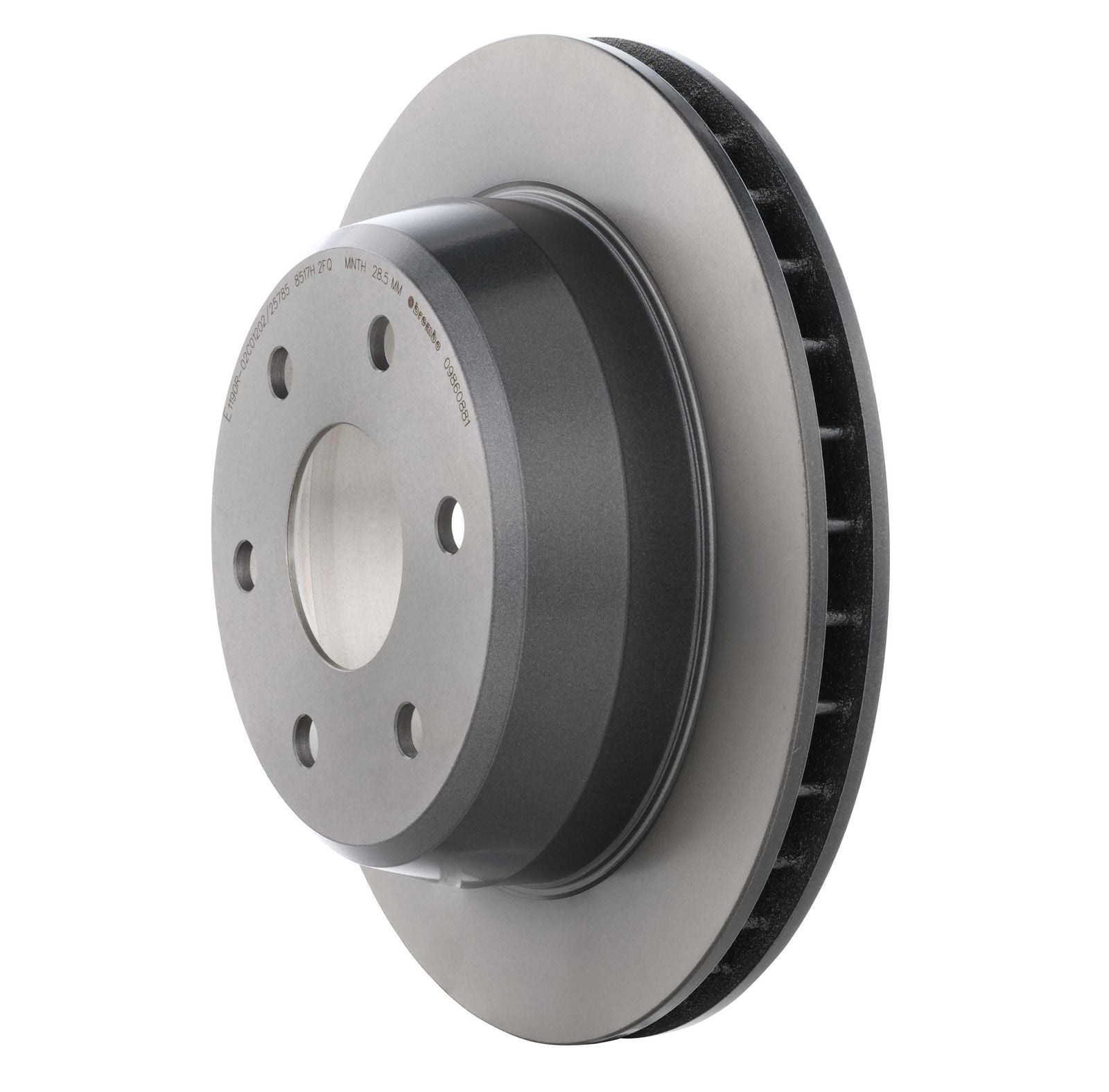 PRIME UV Coated Rear Disc Brake Rotor - 09.8608.81_10