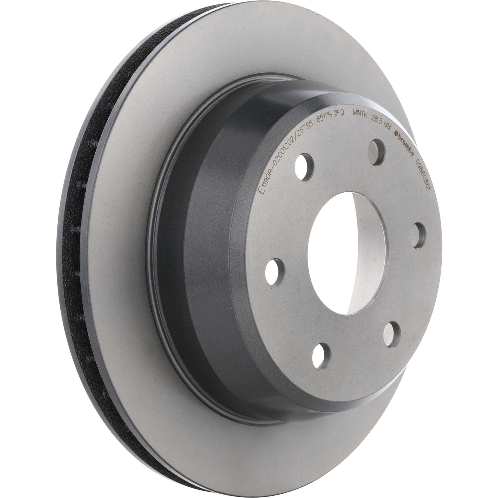 PRIME UV Coated Rear Disc Brake Rotor - 09.8608.81_04