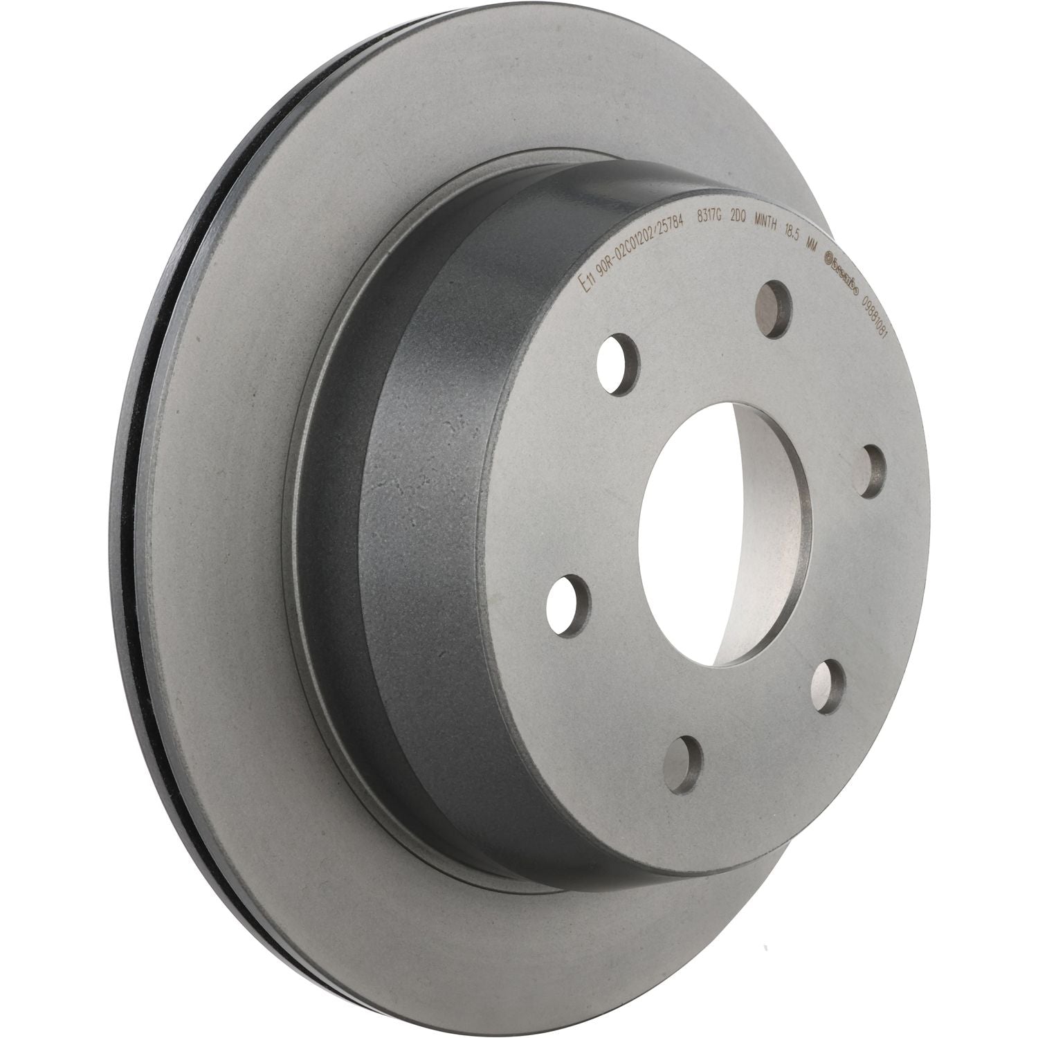 PRIME UV Coated Rear Disc Brake Rotor - 09.8810.81_02