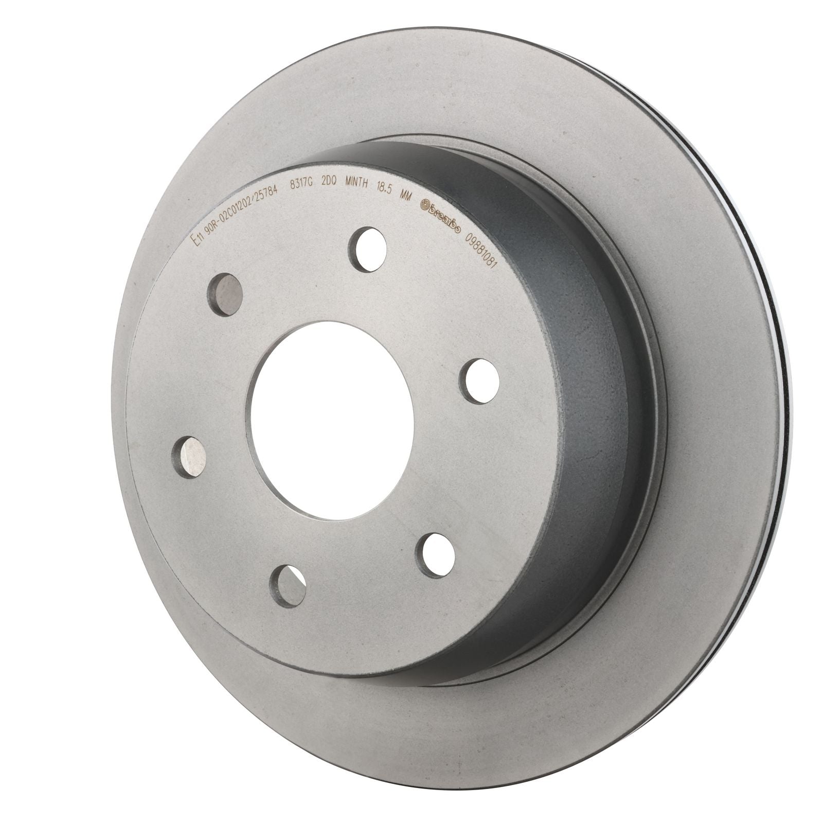 PRIME UV Coated Rear Disc Brake Rotor - 09.8810.81_09