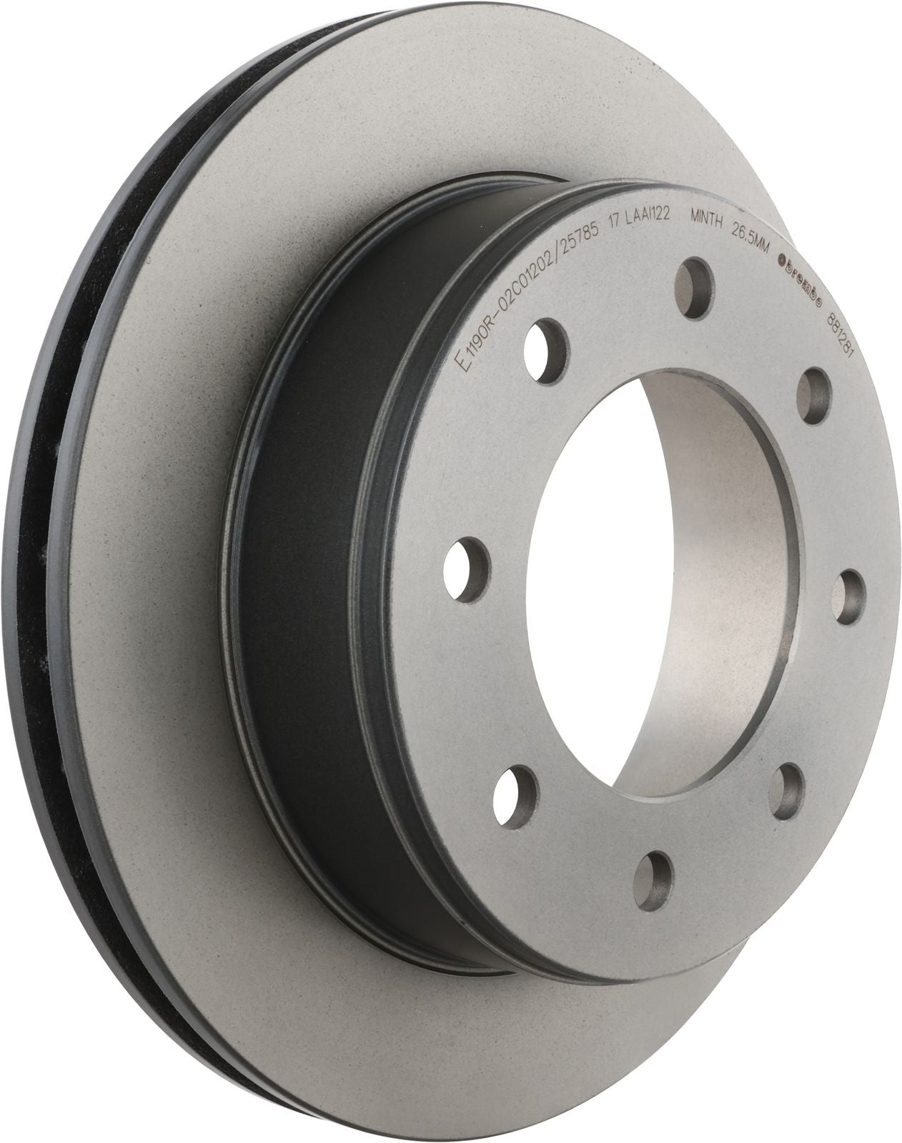 PRIME UV Coated Rear Disc Brake Rotor - 09.8812.81_01