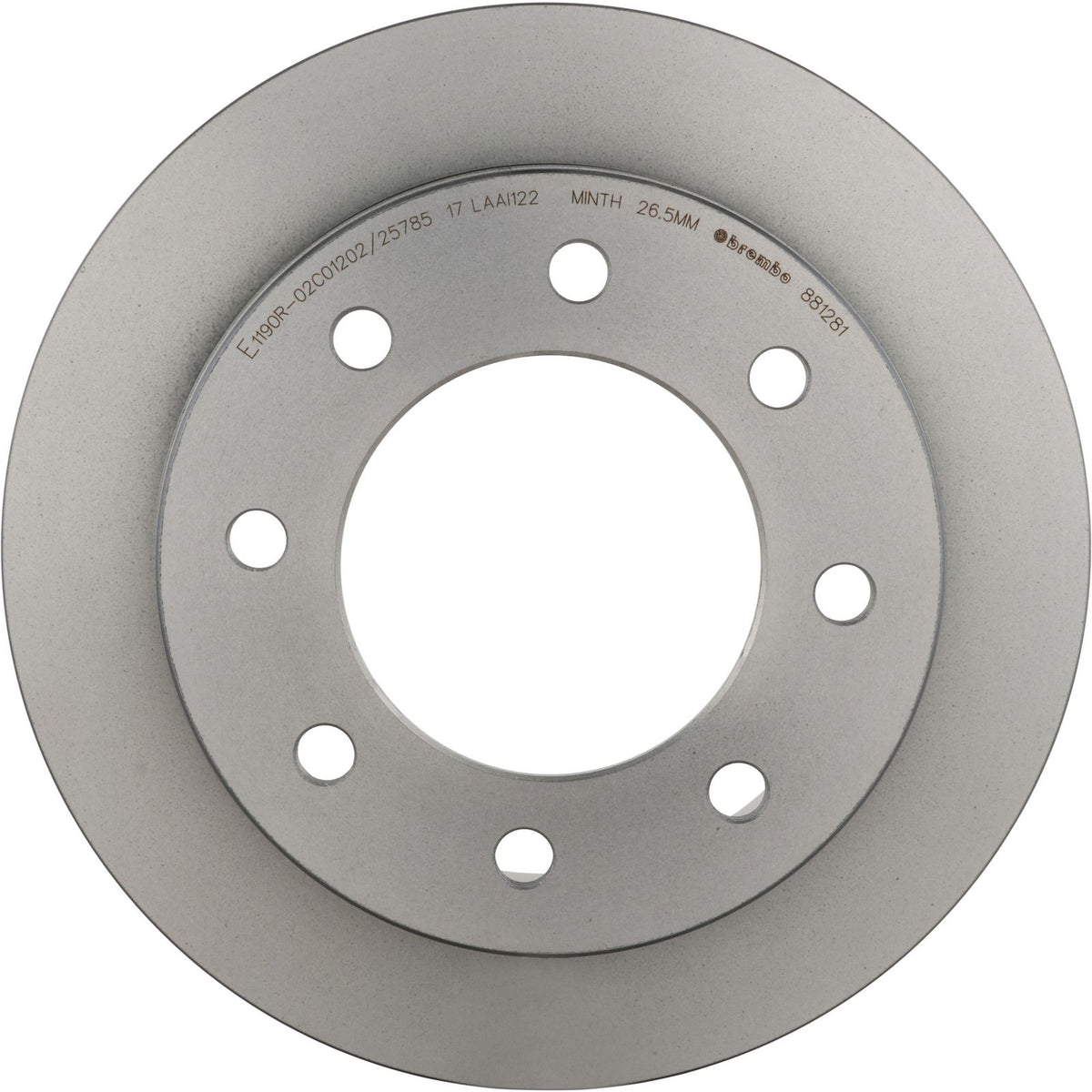 PRIME UV Coated Rear Disc Brake Rotor - 09.8812.81_01