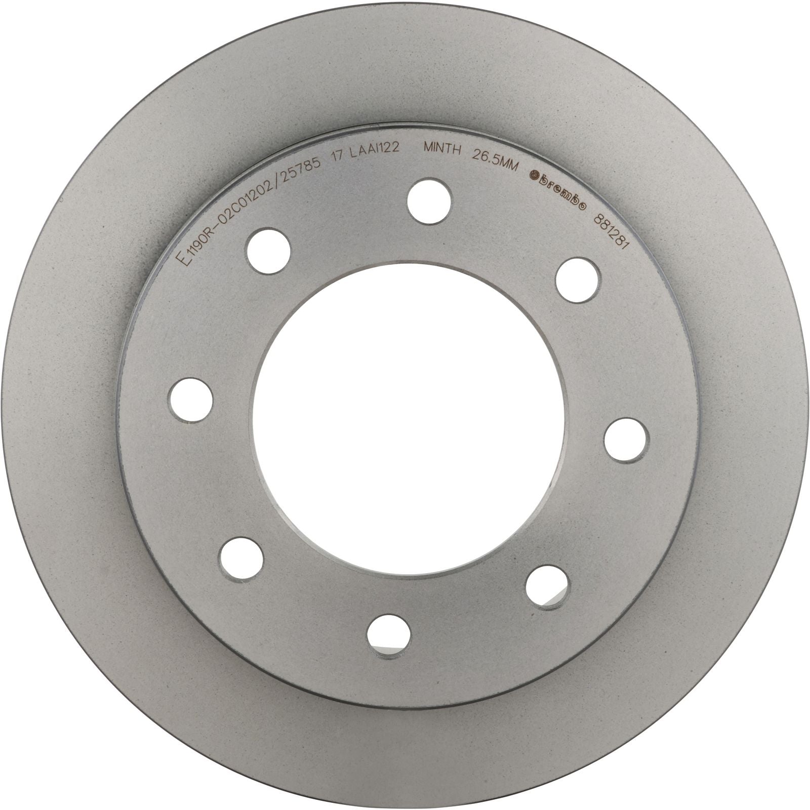 PRIME UV Coated Rear Disc Brake Rotor - 09.8812.81_02