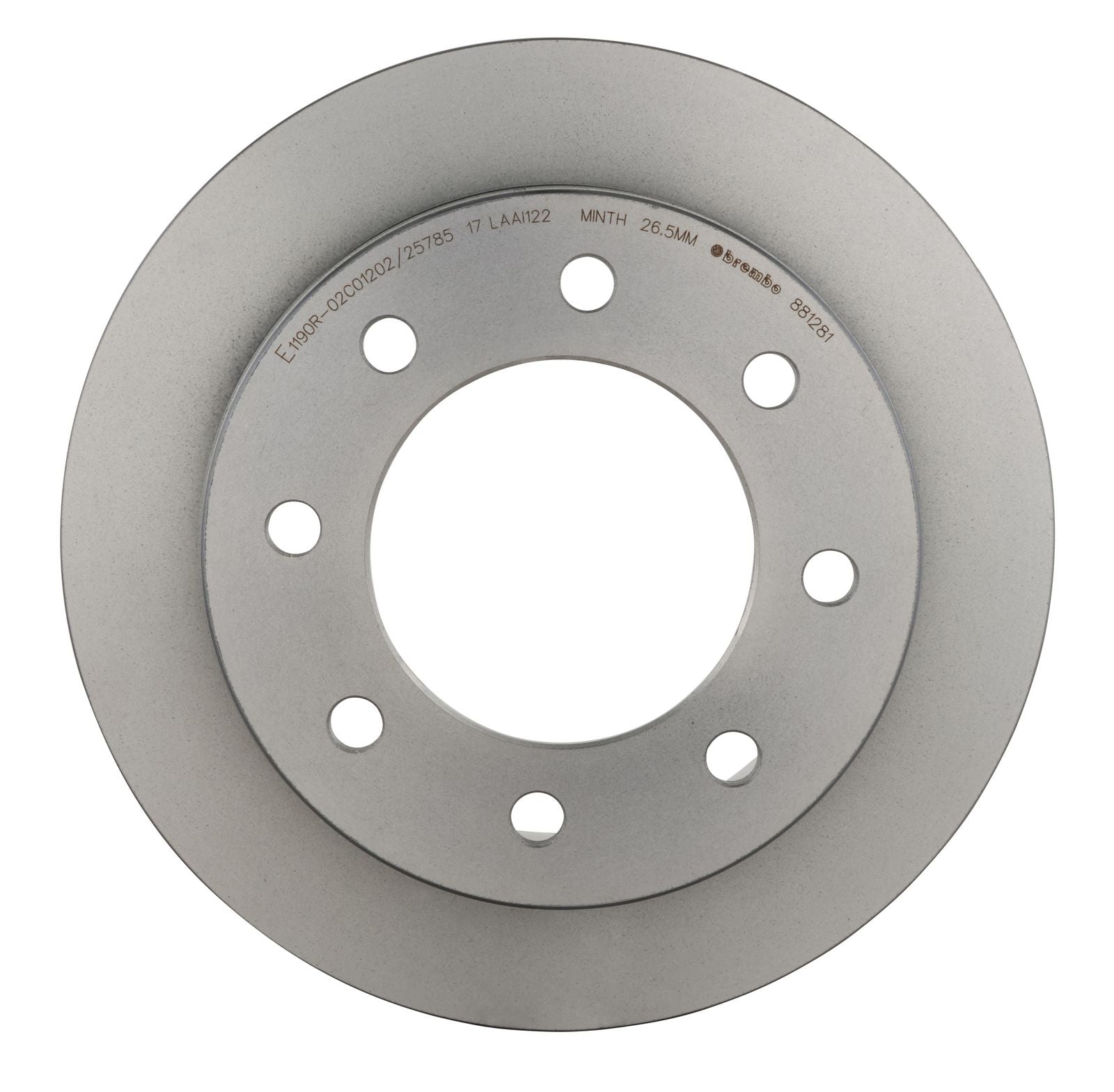 PRIME UV Coated Rear Disc Brake Rotor - 09.8812.81_06