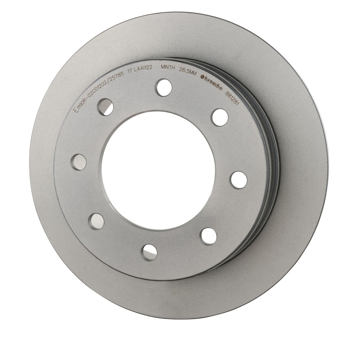 PRIME UV Coated Rear Disc Brake Rotor - 09.8812.81_07