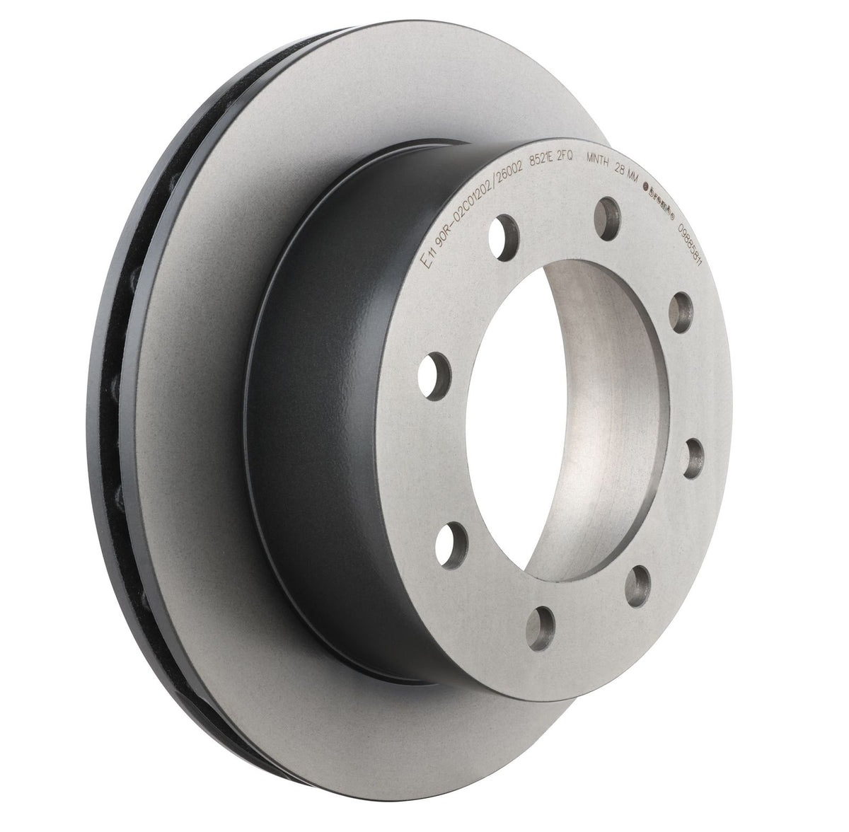 PRIME UV Coated Rear Disc Brake Rotor - 09.8858.11_27
