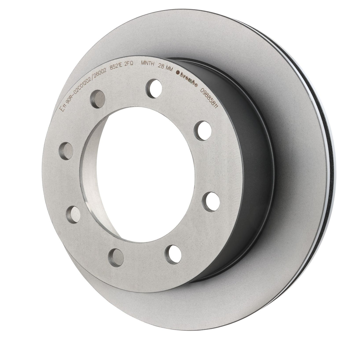 PRIME UV Coated Rear Disc Brake Rotor - 09.8858.11_08