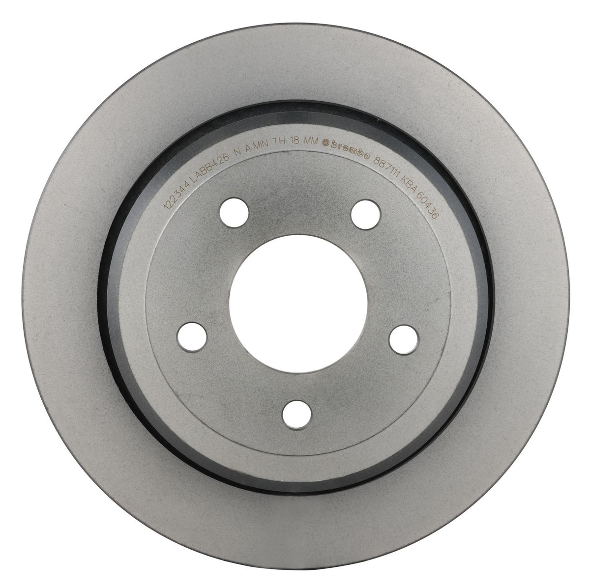 PRIME UV Coated Rear Disc Brake Rotor - 09.8871.11_07