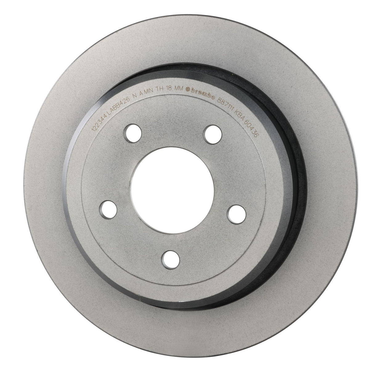 PRIME UV Coated Rear Disc Brake Rotor - 09.8871.11_08