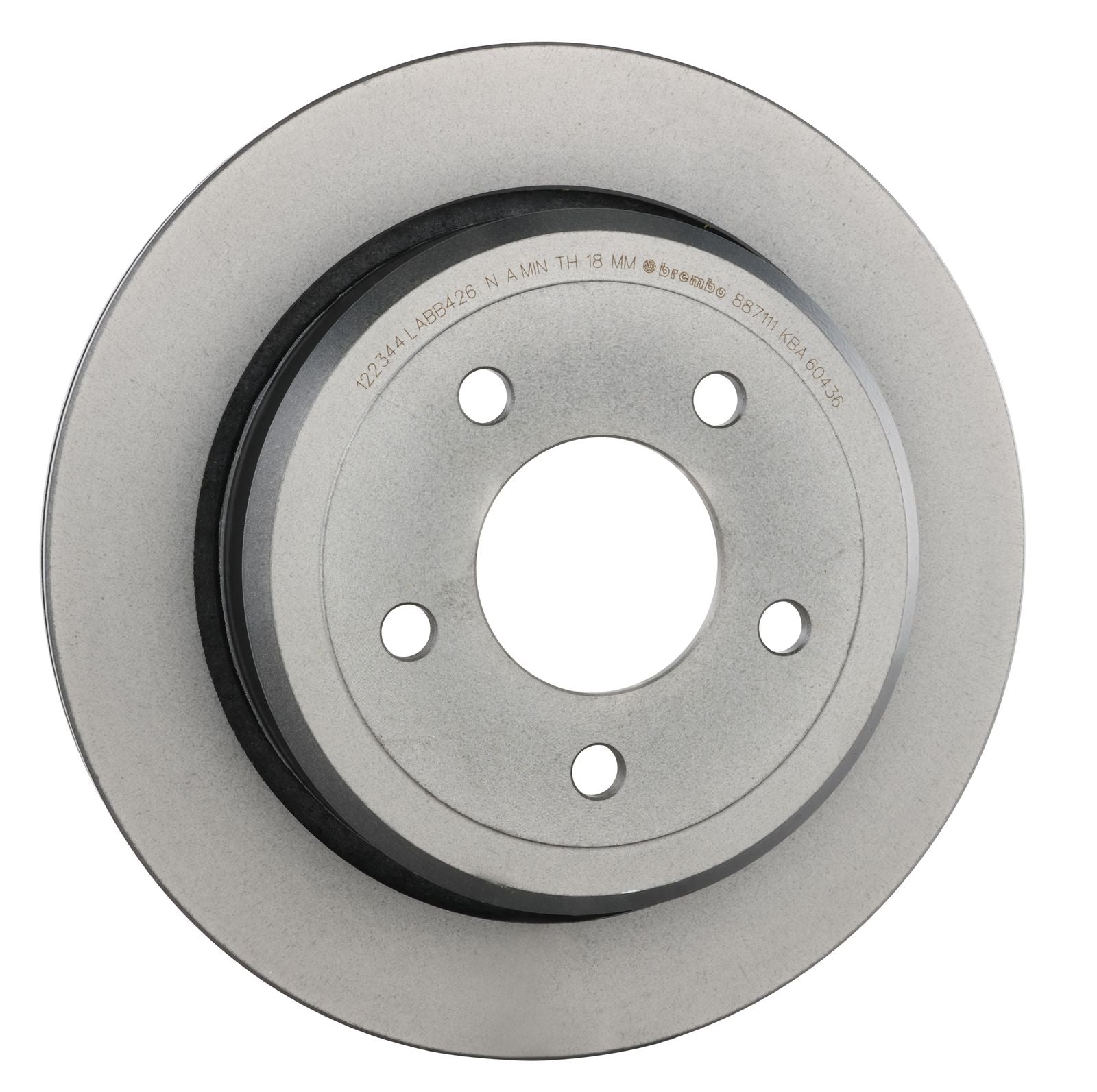 PRIME UV Coated Rear Disc Brake Rotor - 09.8871.11_30