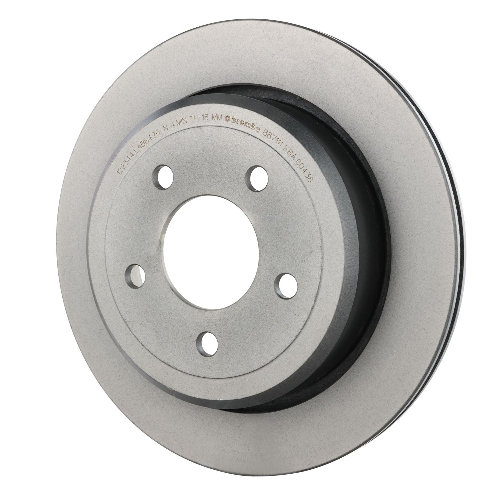 PRIME UV Coated Rear Disc Brake Rotor - 09.8871.11_09