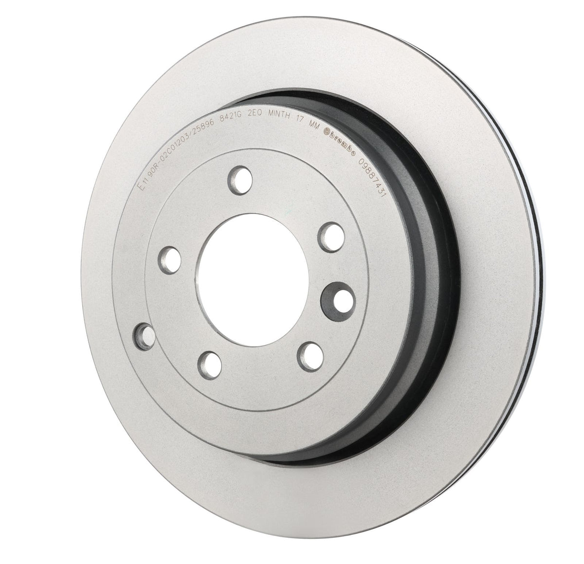 PRIME UV Coated Rear Disc Brake Rotor - 09.8874.31_09