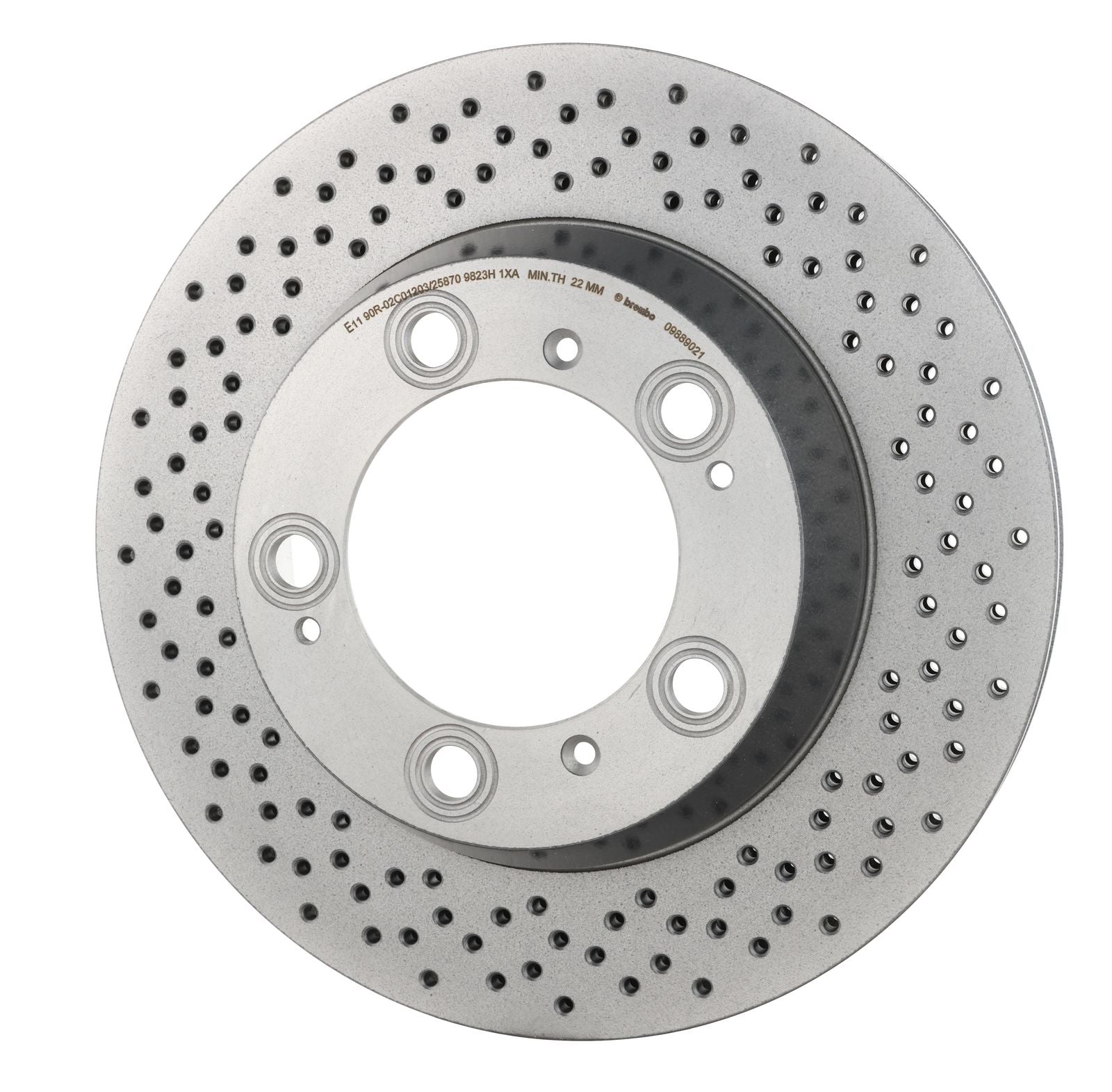 PRIME UV Coated Rear Disc Brake Rotor - 09.8890.21_08