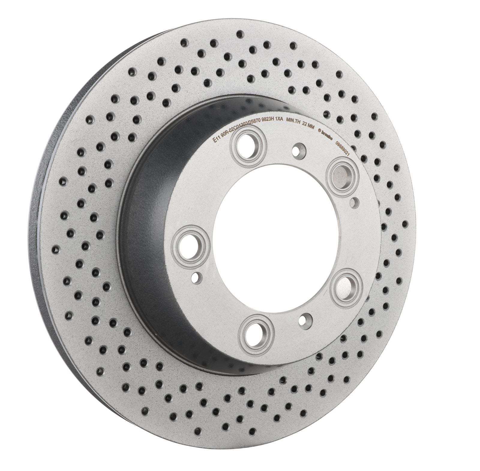 PRIME UV Coated Rear Disc Brake Rotor - 09.8890.21_29