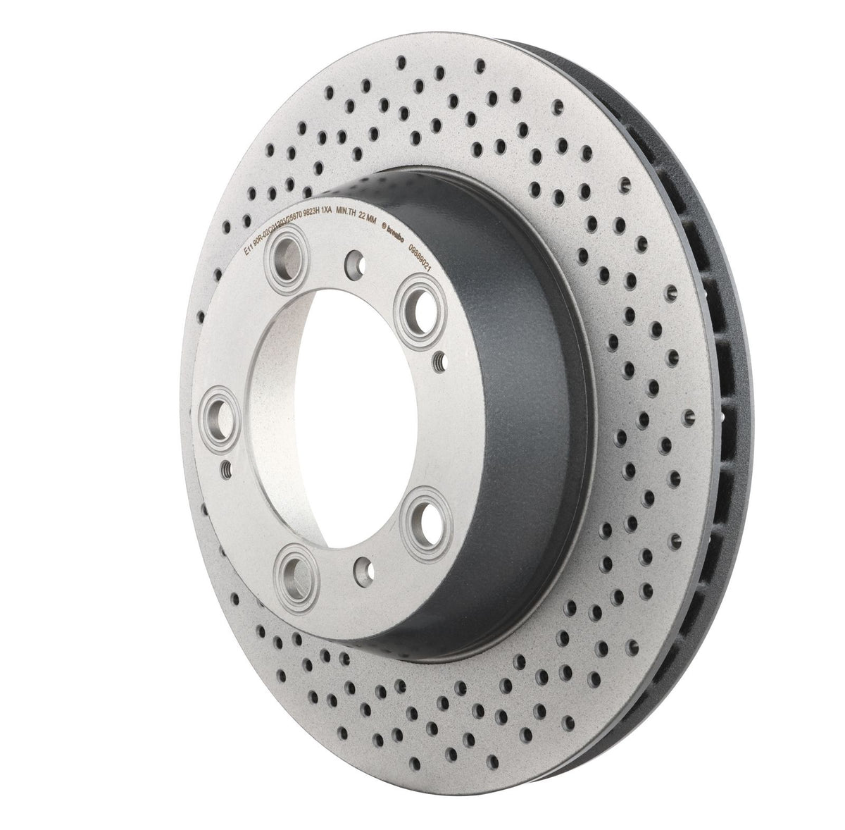 PRIME UV Coated Rear Disc Brake Rotor - 09.8890.21_10