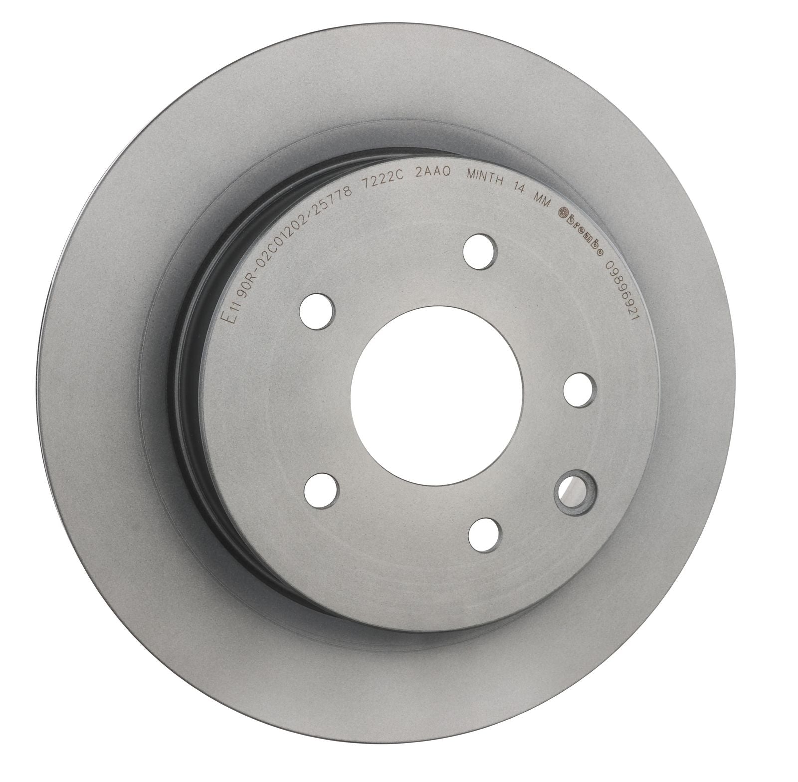 PRIME UV Coated Rear Disc Brake Rotor - 09.8969.21_30
