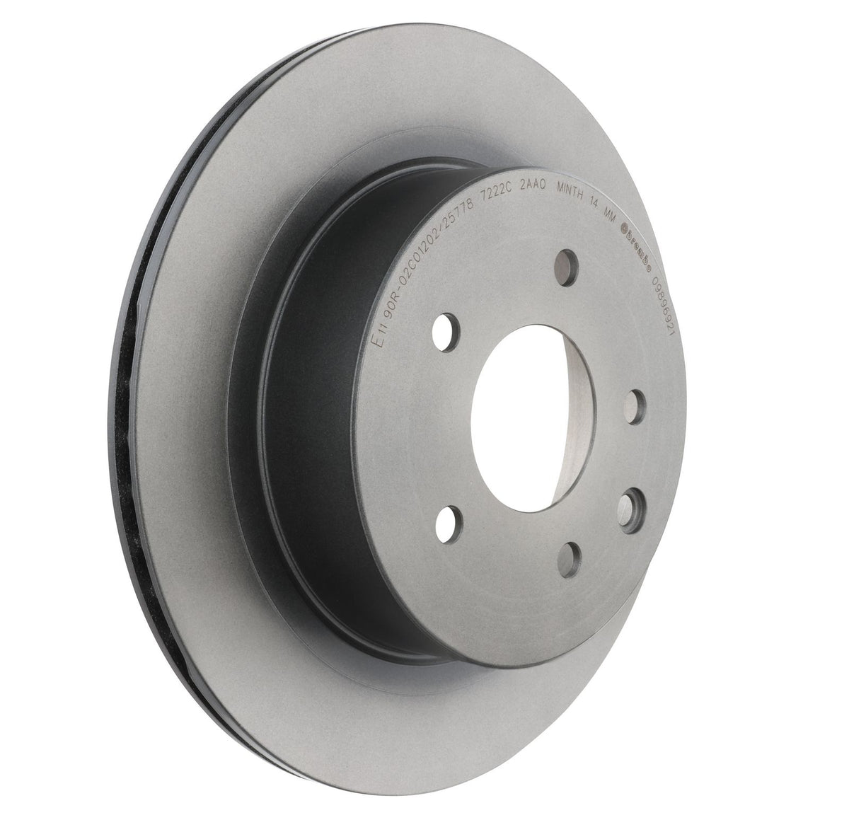 PRIME UV Coated Rear Disc Brake Rotor - 09.8969.21_28