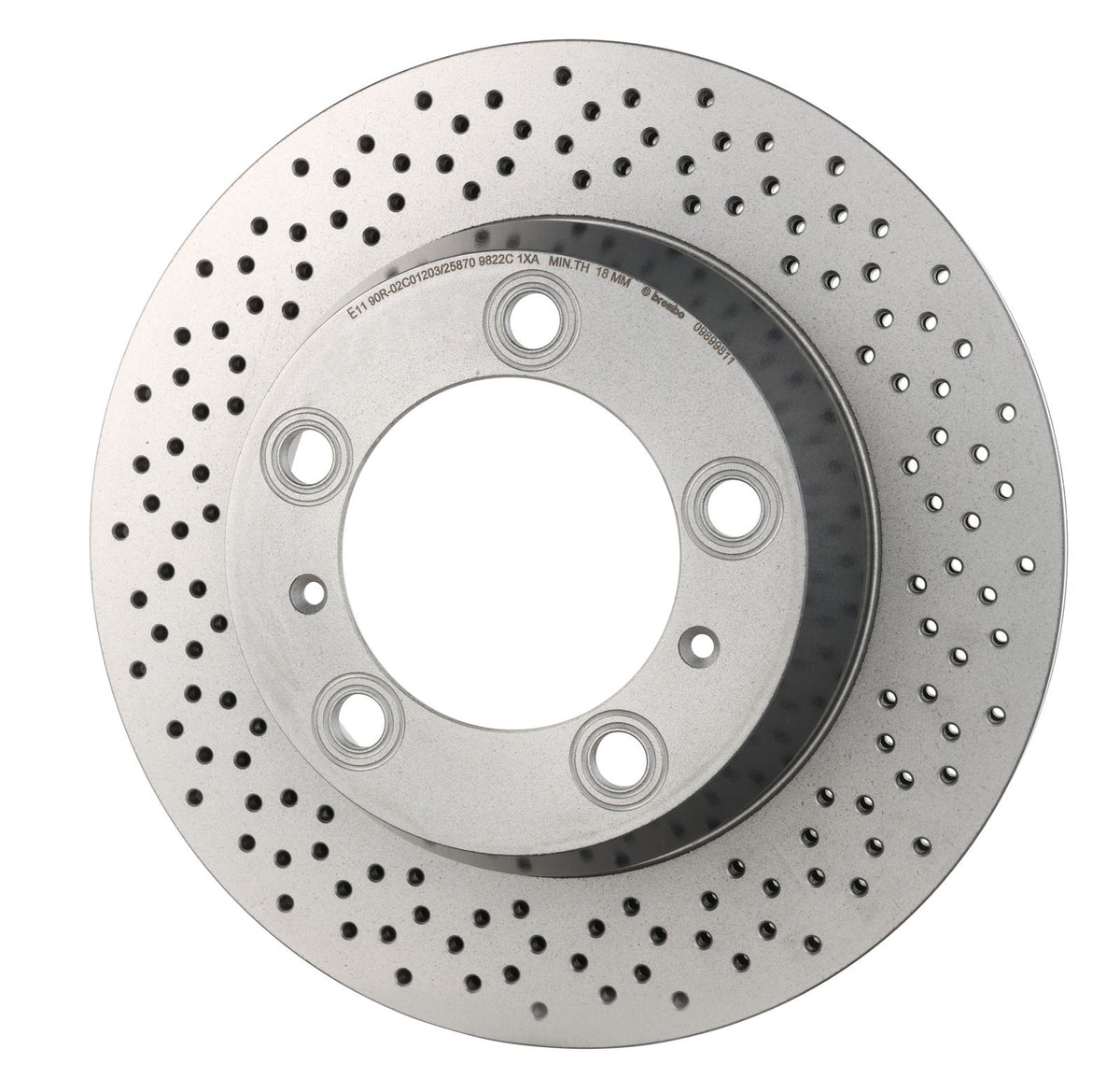 PRIME UV Coated Rear Disc Brake Rotor - 09.8998.11_07