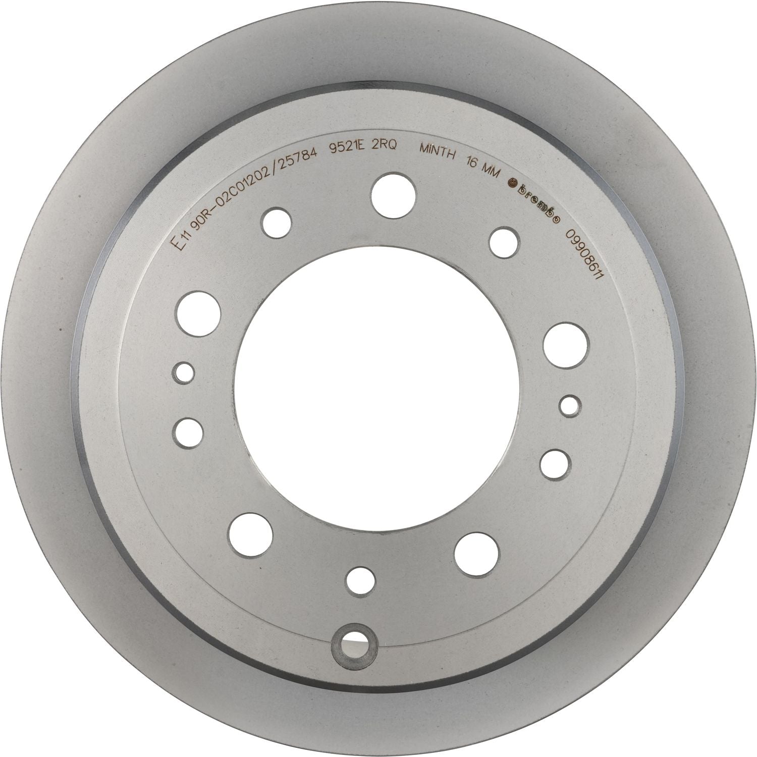 PRIME UV Coated Rear Disc Brake Rotor - 09.9086.11_02