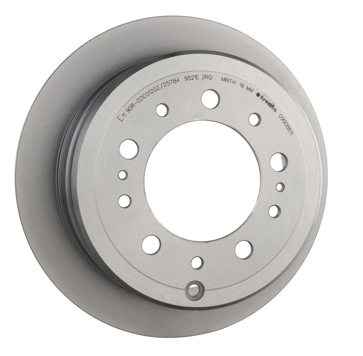 PRIME UV Coated Rear Disc Brake Rotor - 09.9086.11_30
