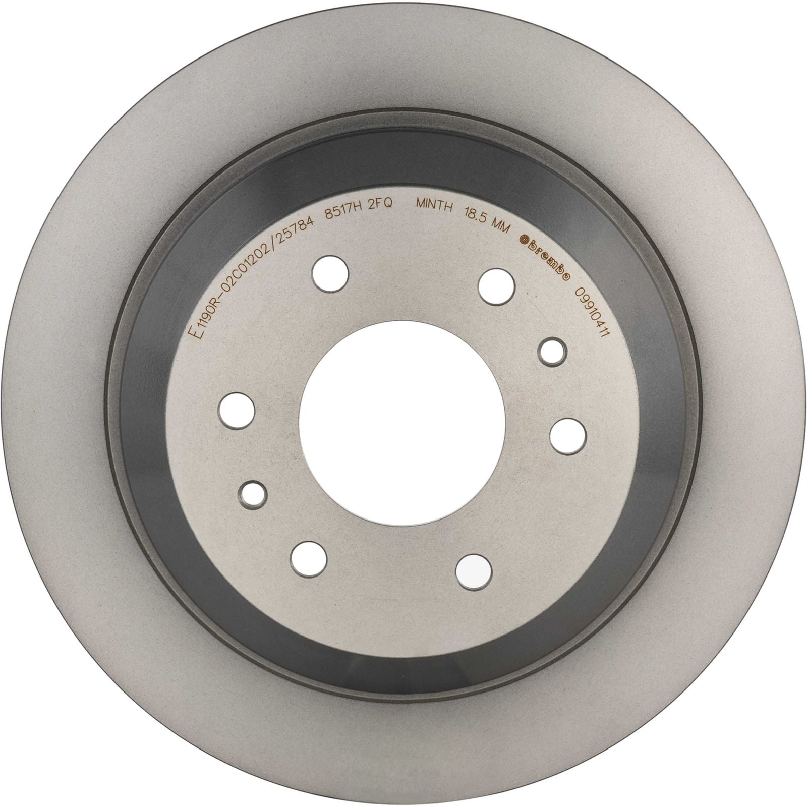 PRIME UV Coated Rear Disc Brake Rotor - 09.9104.11_27