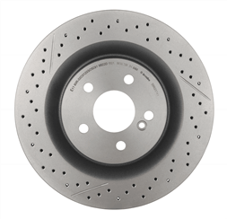 PRIME UV Coated Rear Disc Brake Rotor - 09.9257.41_05