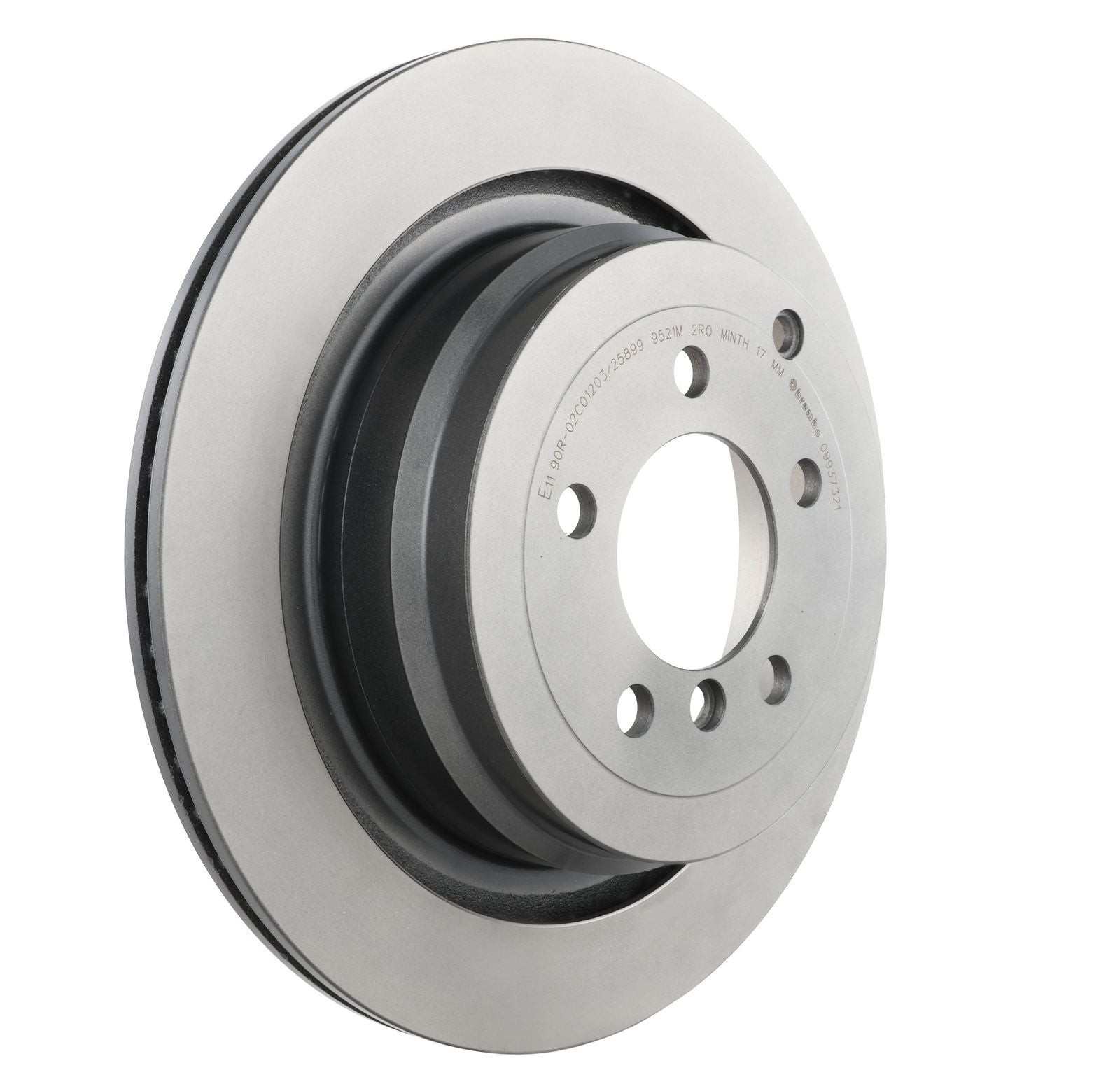 PRIME UV Coated Rear Disc Brake Rotor - 09.9373.21_28