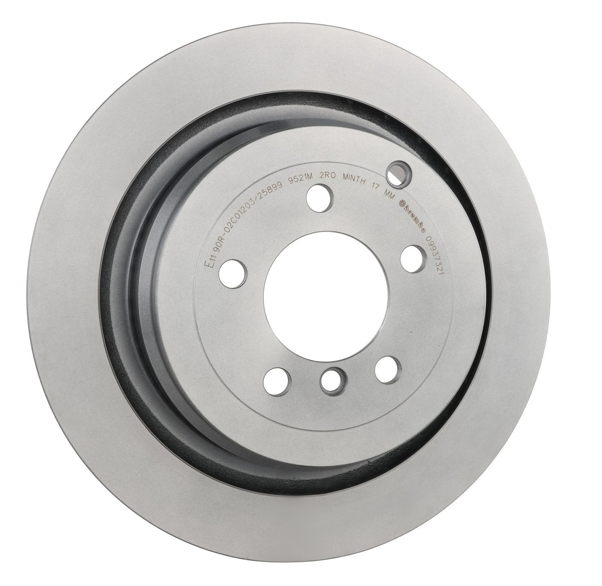 PRIME UV Coated Rear Disc Brake Rotor - 09.9373.21_30