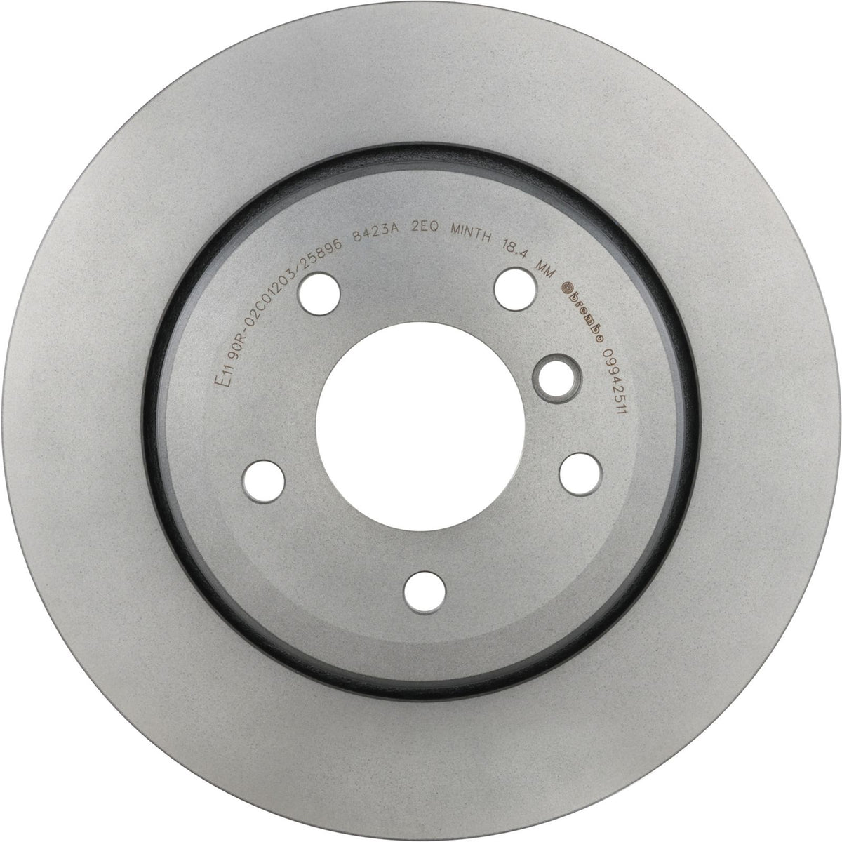 PRIME UV Coated Rear Disc Brake Rotor - 09.9425.11_05