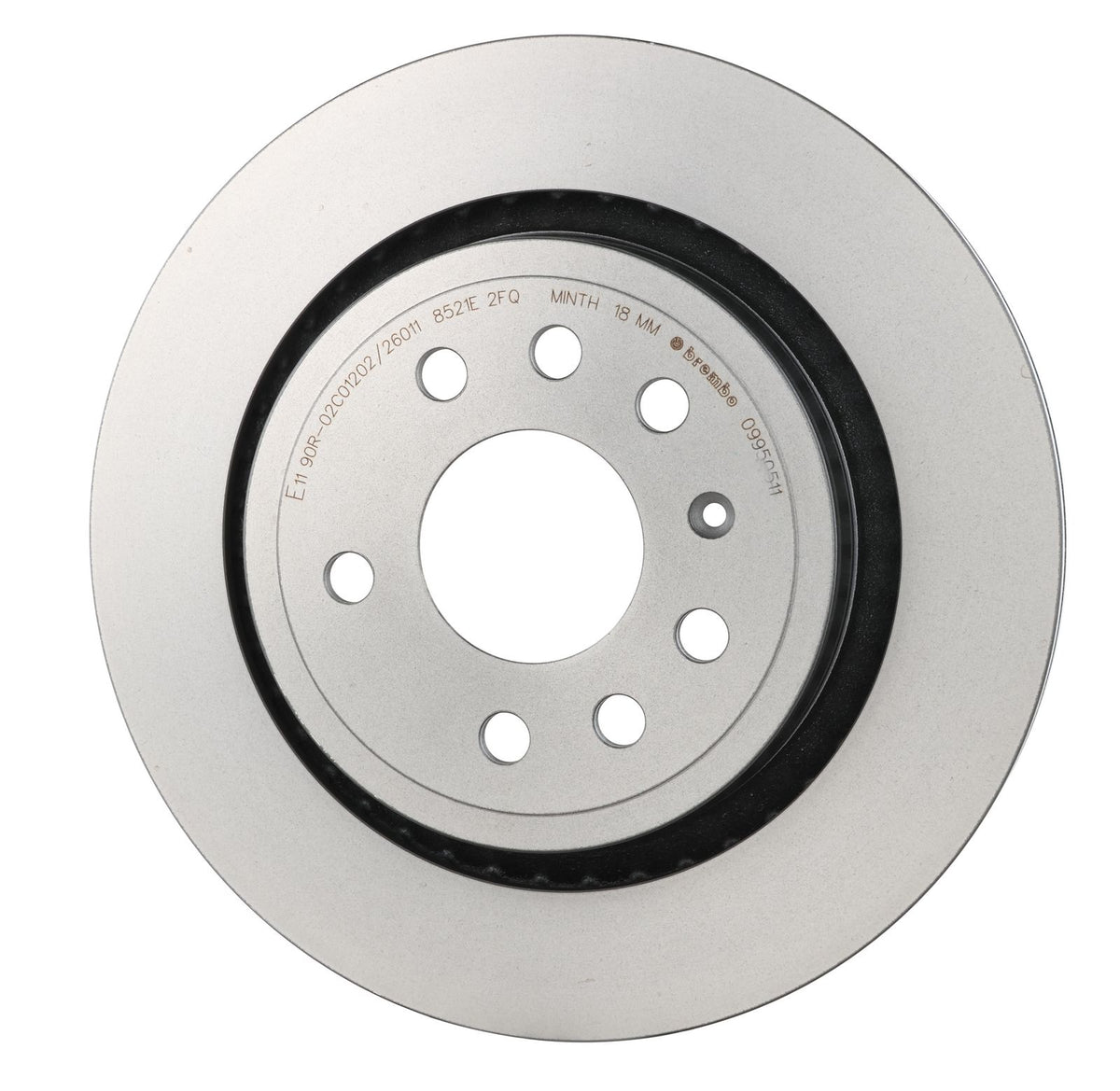 PRIME UV Coated Rear Disc Brake Rotor - 09.9505.11_08