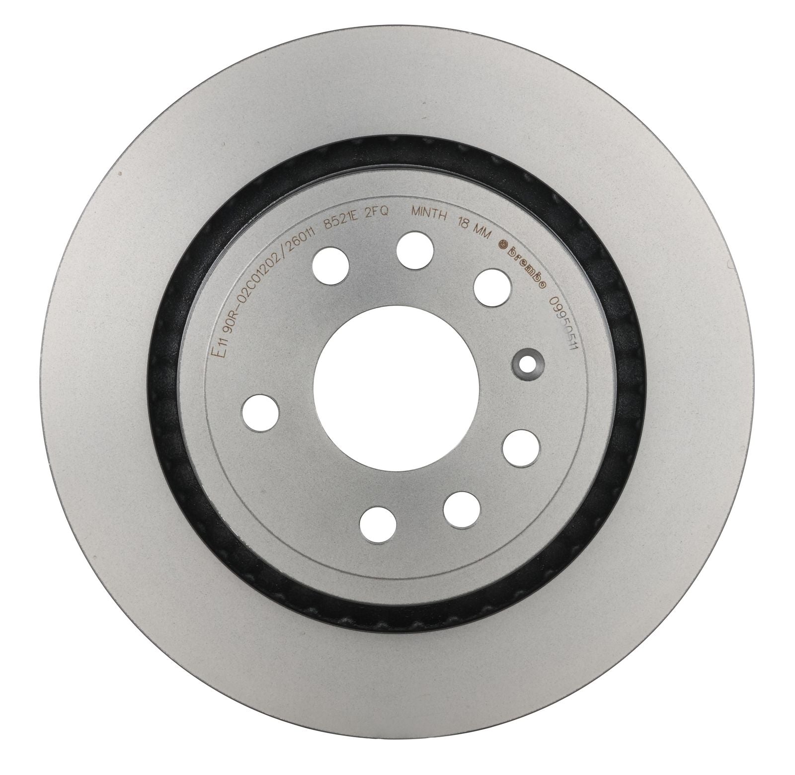 PRIME UV Coated Rear Disc Brake Rotor - 09.9505.11_07