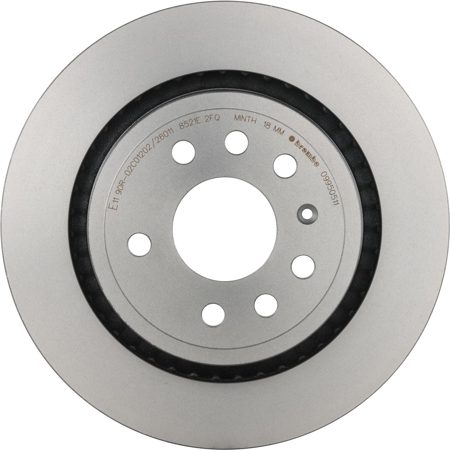 PRIME UV Coated Rear Disc Brake Rotor - 09.9505.11_04