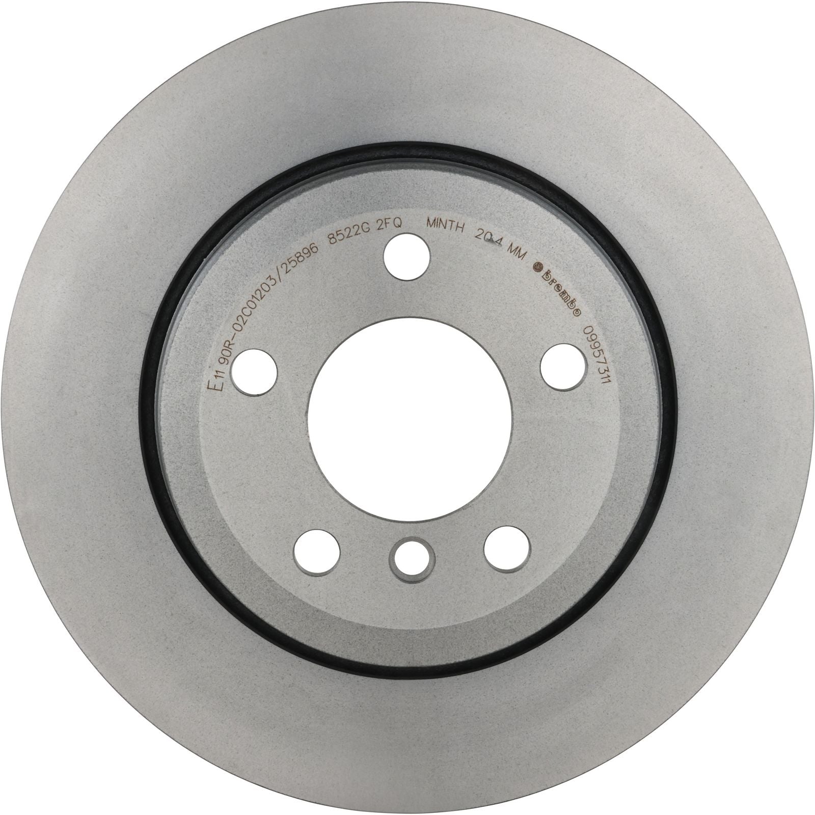 PRIME UV Coated Rear Disc Brake Rotor - 09.9573.11_28