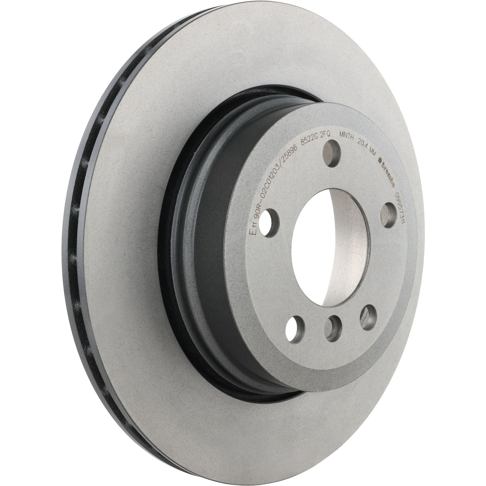PRIME UV Coated Rear Disc Brake Rotor - 09.9573.11_26